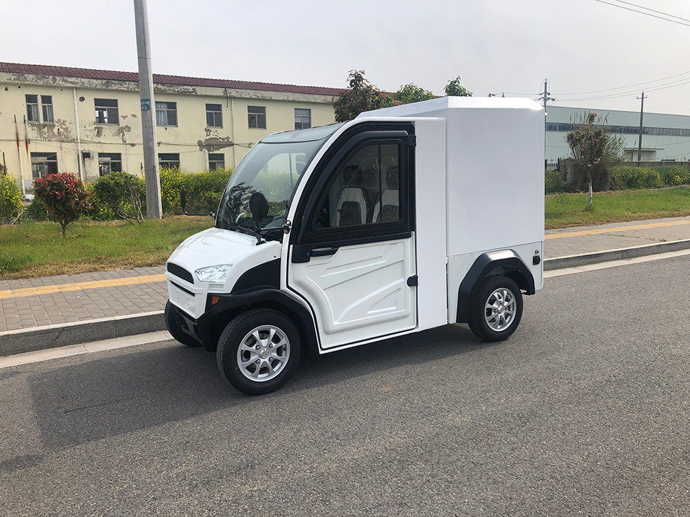 Two seater mini box truck