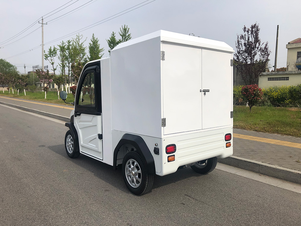 Two seater mini box truck