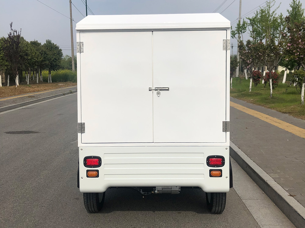 Two seater mini box truck