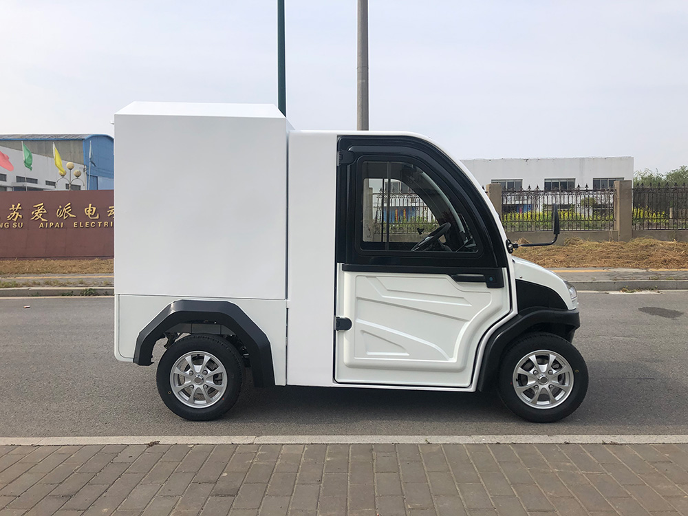 Two seater mini box truck