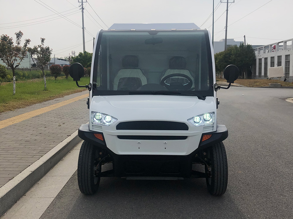 Two seater mini box truck