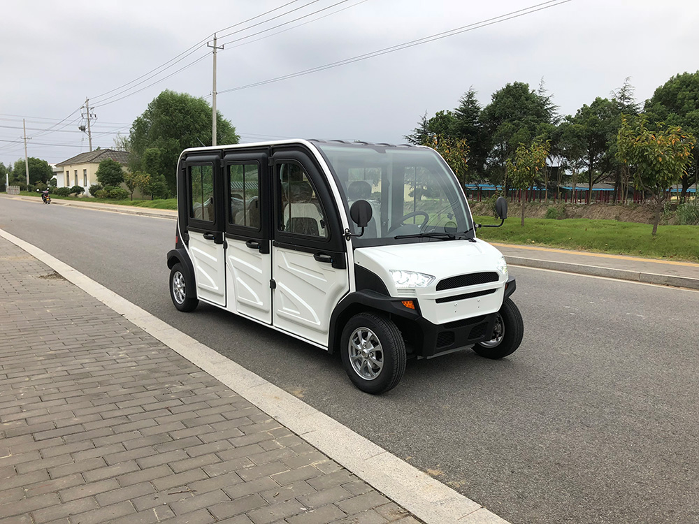 Six seat electric scooter