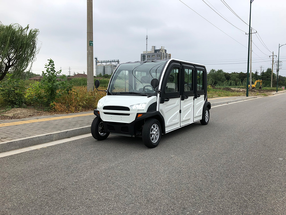 Six seat electric scooter