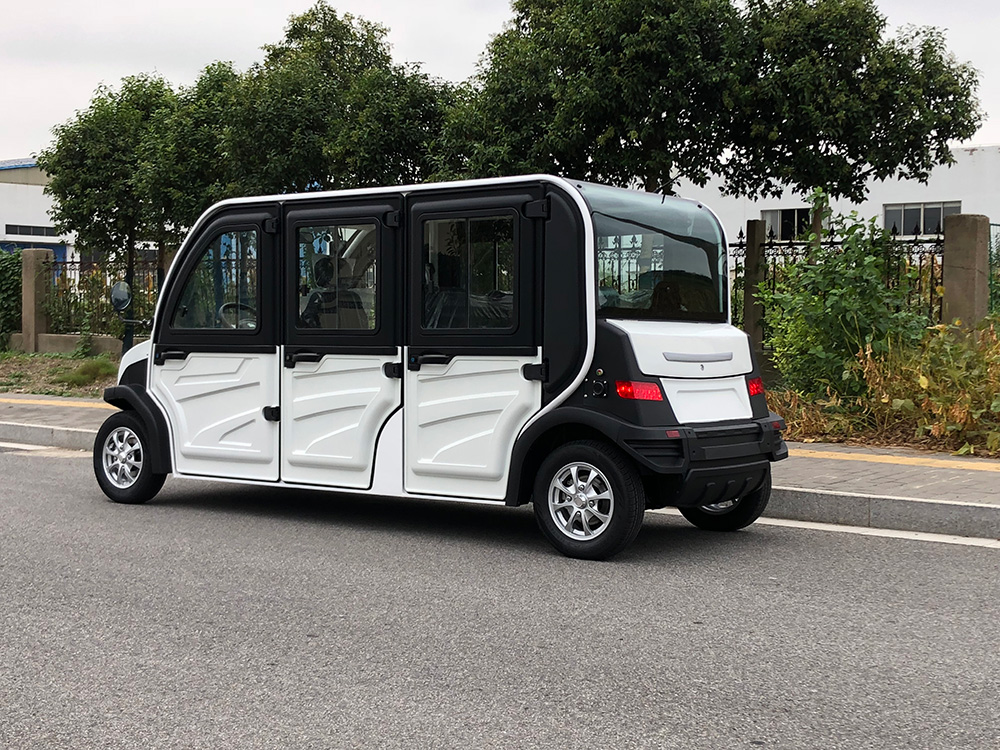 Six seat electric scooter